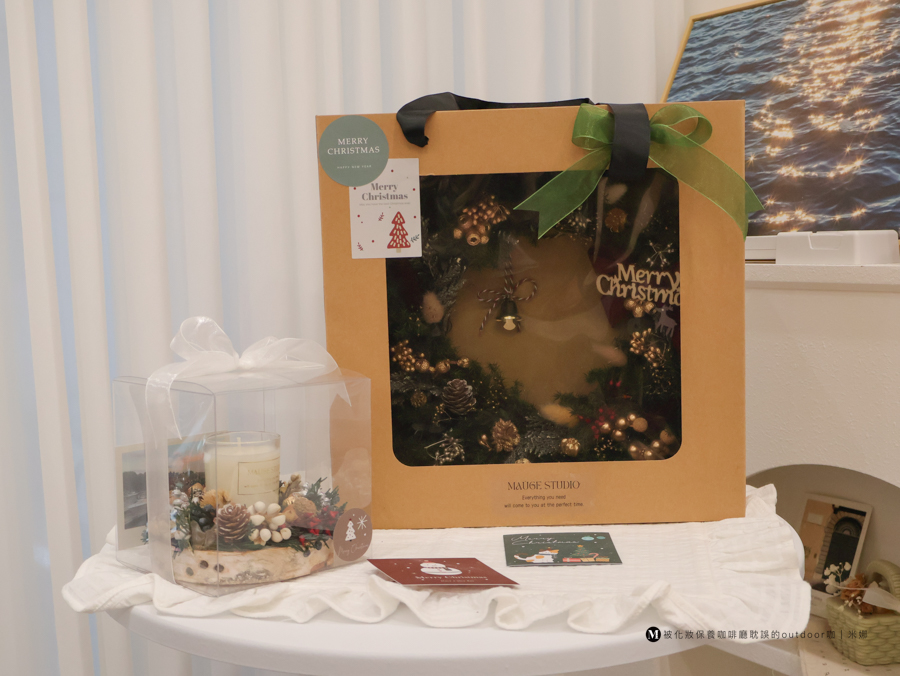 新北海山站永生花手作教室 Mauge Studio！聖誕節禮物推薦