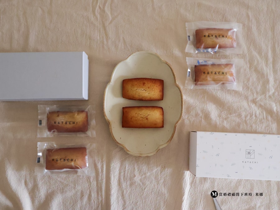 katachi 彌月禮盒費南雪內容物開箱。送禮份量剛好