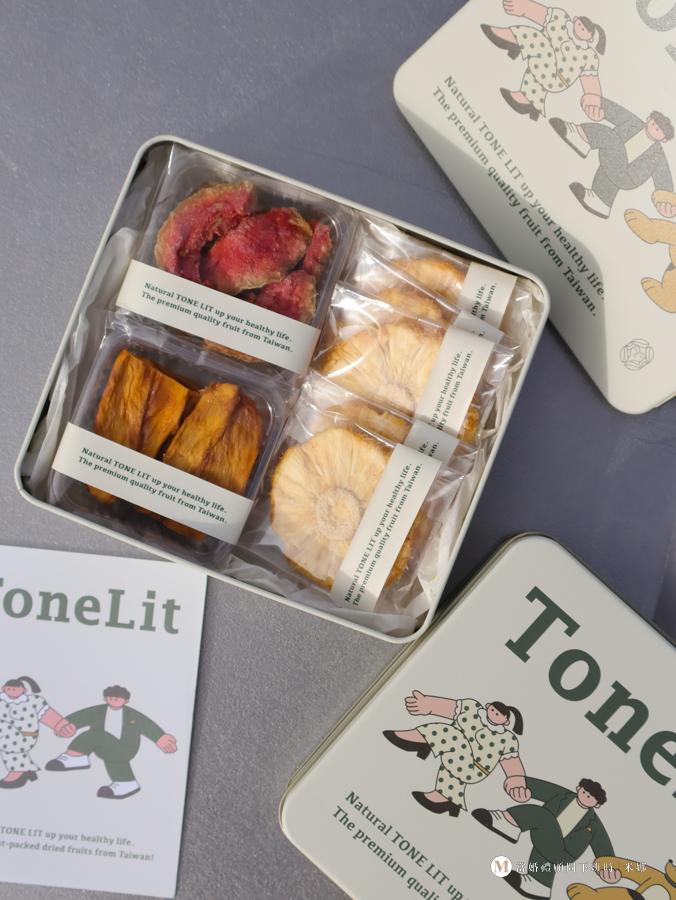 水果乾彌月禮盒包裝細節分享，不送油飯的彌月禮盒選擇