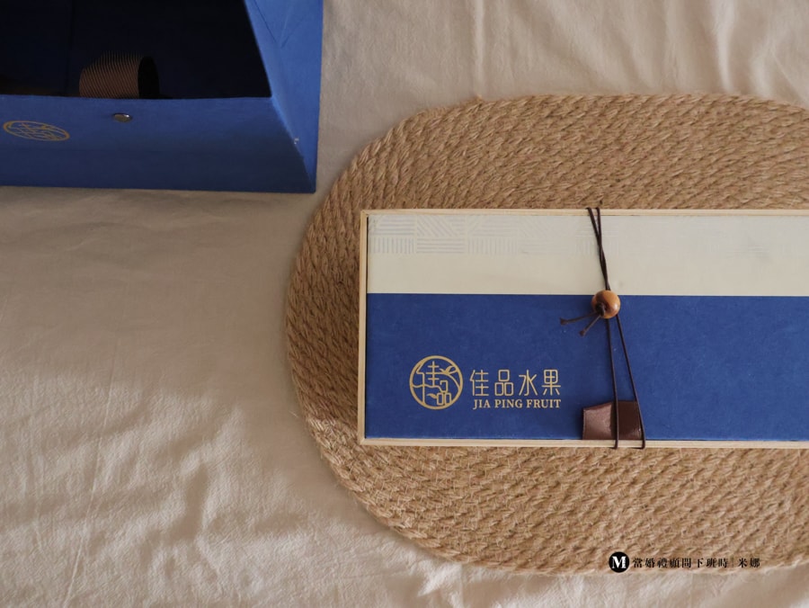 佳品水果過年送禮｜櫻桃木禮盒｜用水果禮盒包裝質感展示