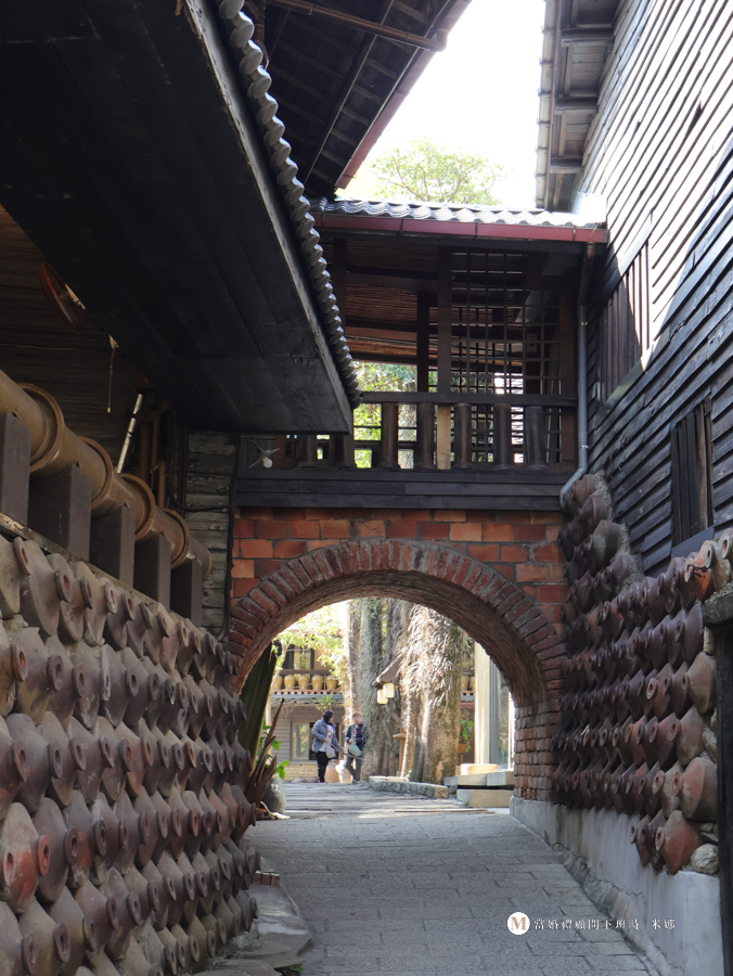 水里蛇窯園區內步道，散步起來很舒服