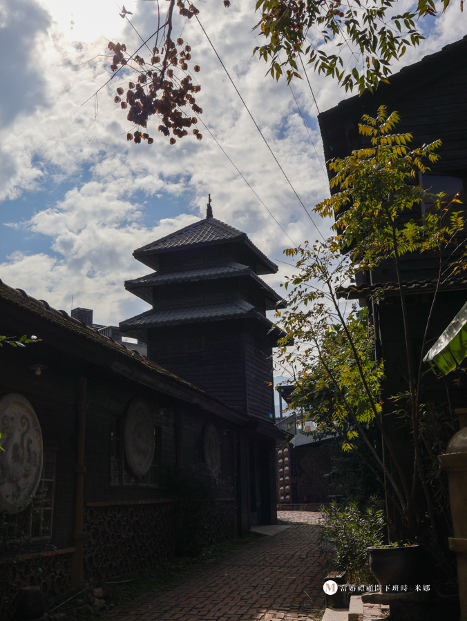 水里蛇窯園區一角，被說很像小京都的地方