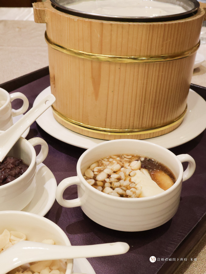 桃園福容飯店自製豆花甜點